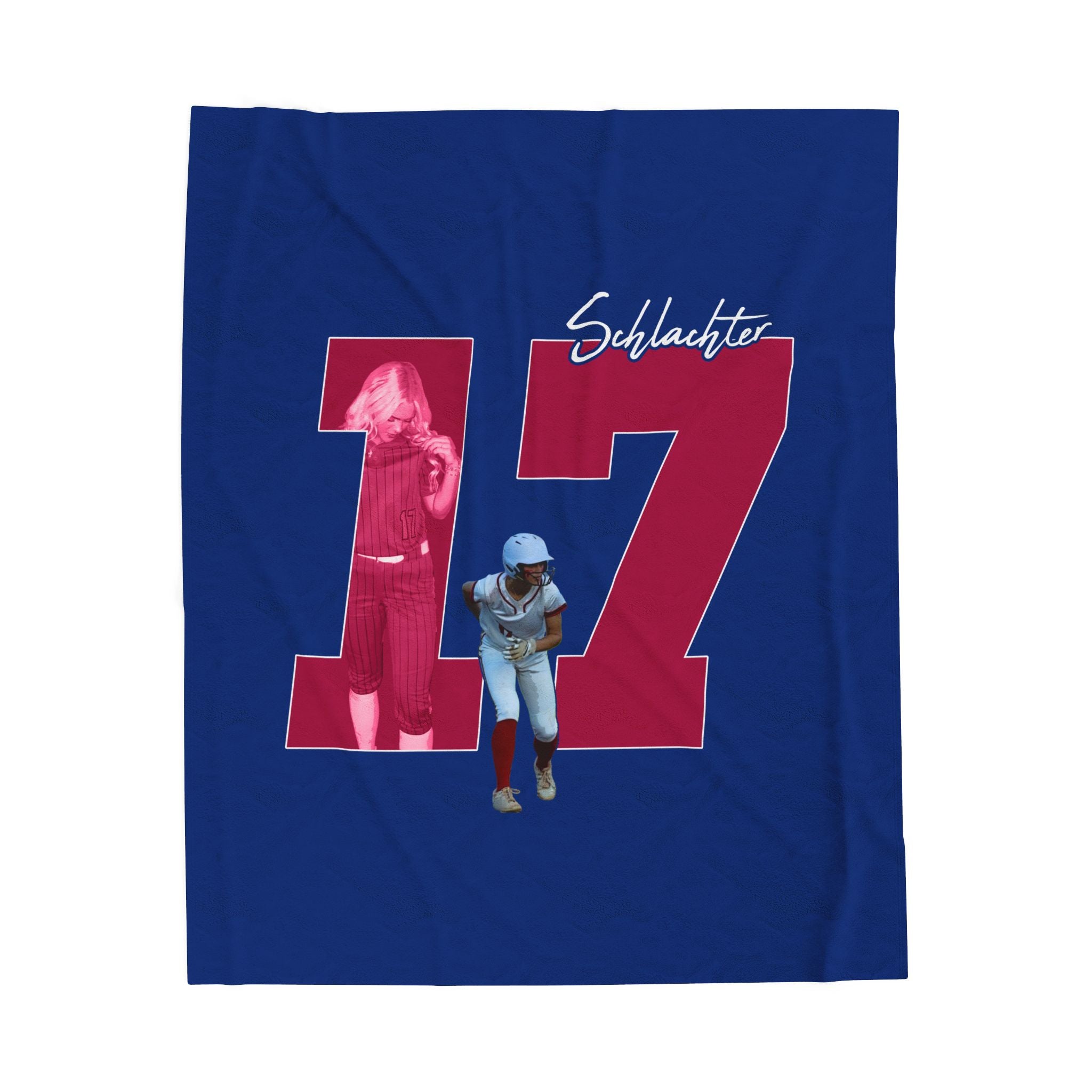 Hannah Schlachter Velveteen Plush Blanket
