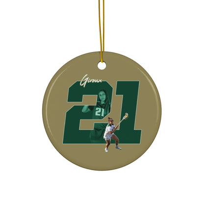 Sammie Giroux Ceramic Ornament