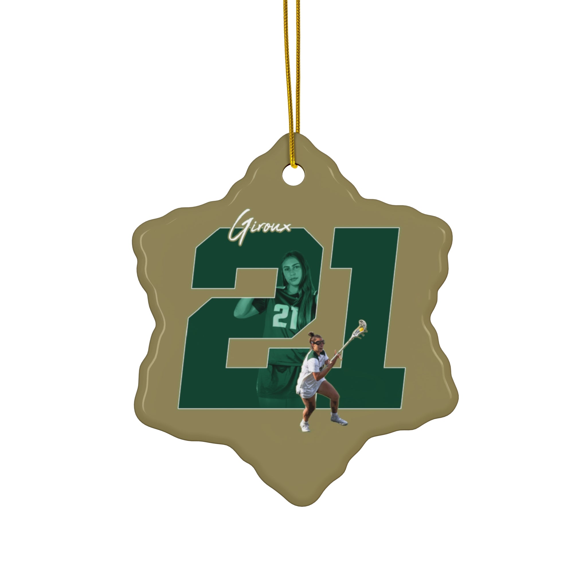 Sammie Giroux Ceramic Ornament