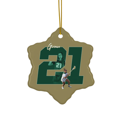 Sammie Giroux Ceramic Ornament