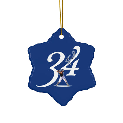 Taylor Ford Ceramic Ornament