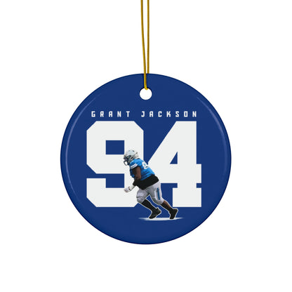 Grant Jackson Ceramic Ornament