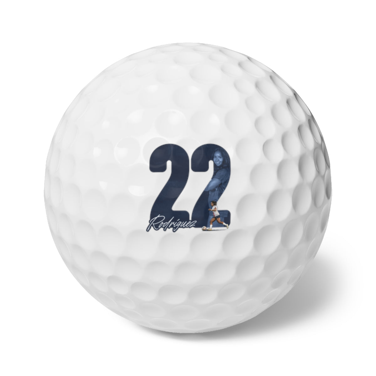 Jenny Rodriguez Golf Balls, 6pc