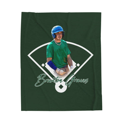 Braxton Graves Velveteen Plush Blanket