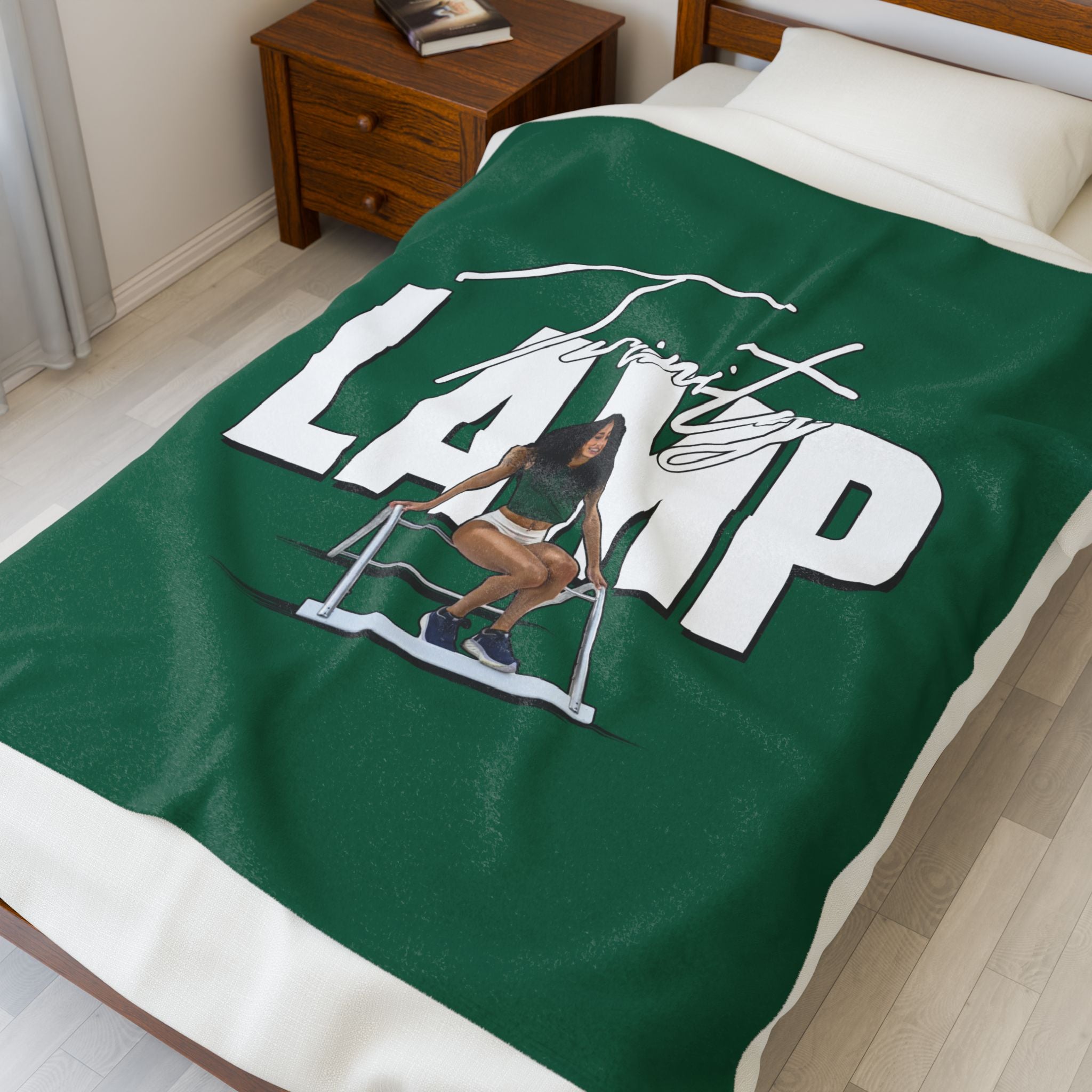 Trinity Lamp Velveteen Plush Blanket