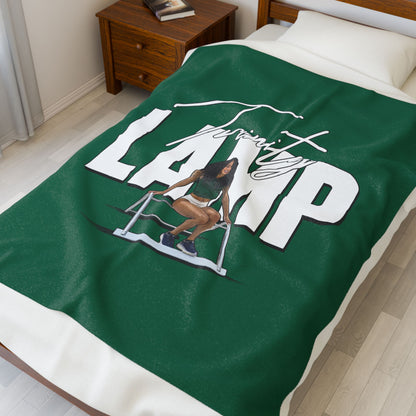 Trinity Lamp Velveteen Plush Blanket