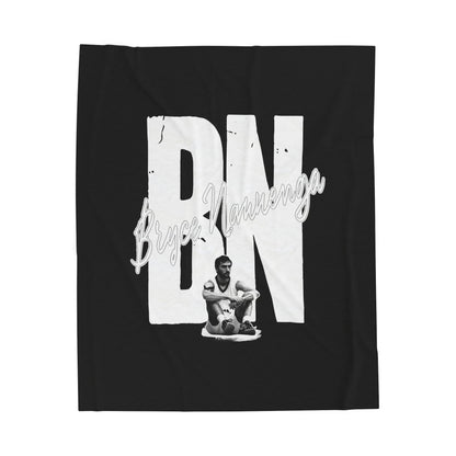 Bryce Nannenga Velveteen Plush Blanket