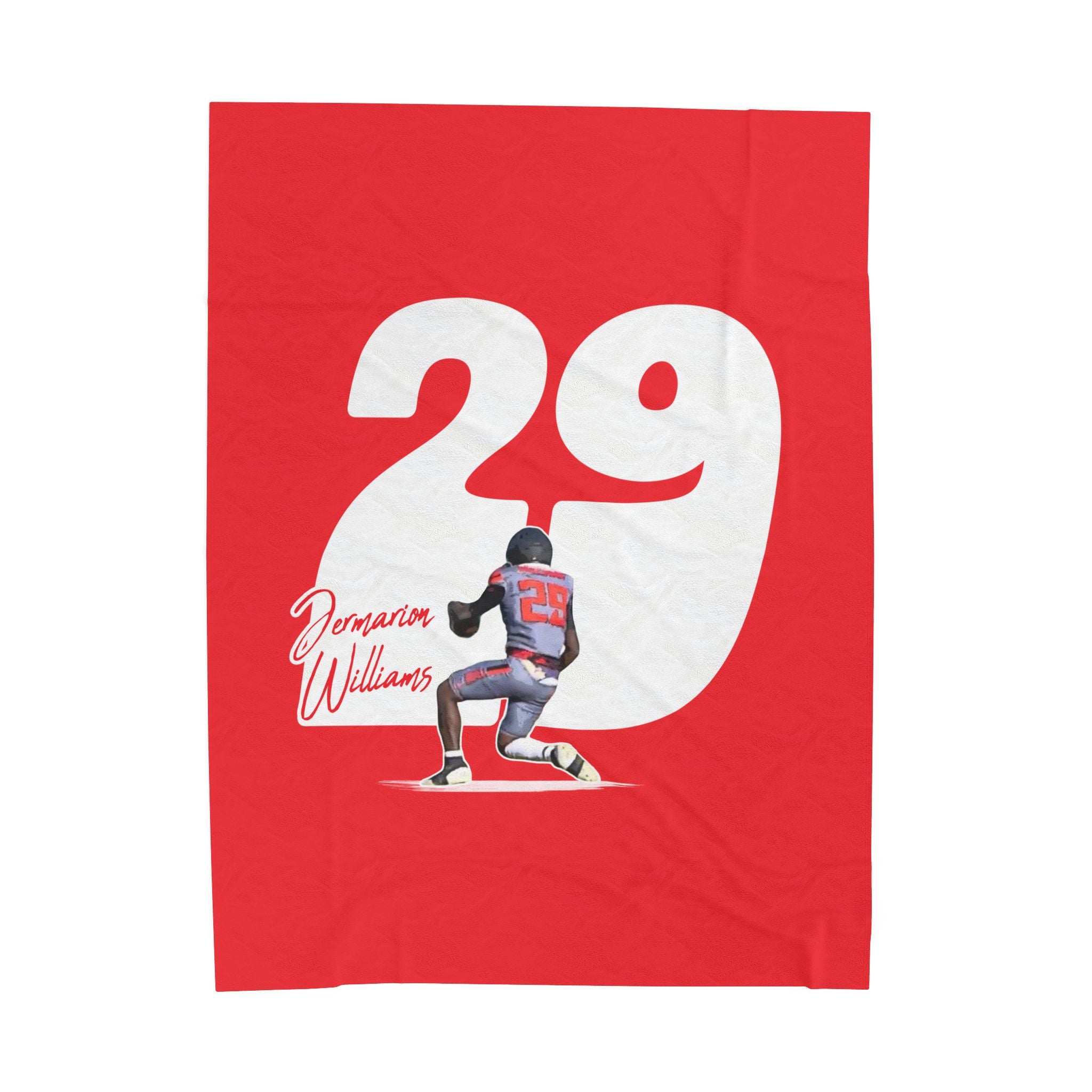Jermarion Williams Velveteen Plush Blanket
