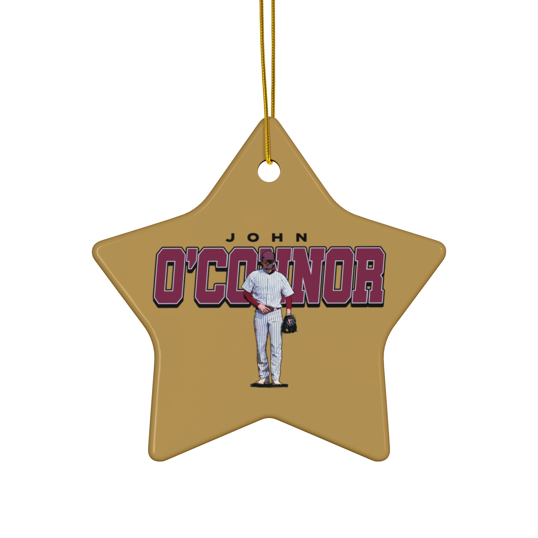 John O'Connor Ceramic Ornament