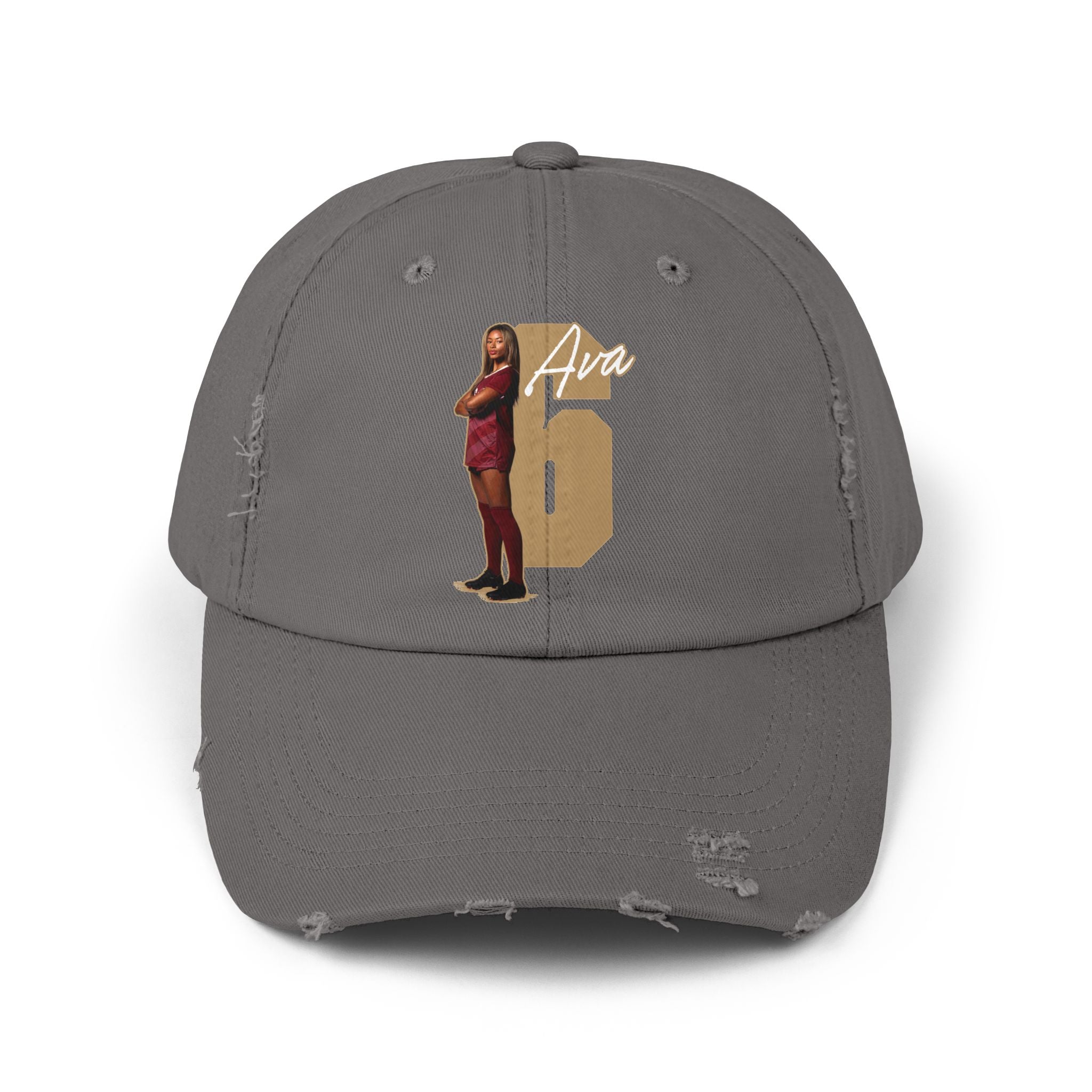 Ava McNeil Distressed Dad Cap