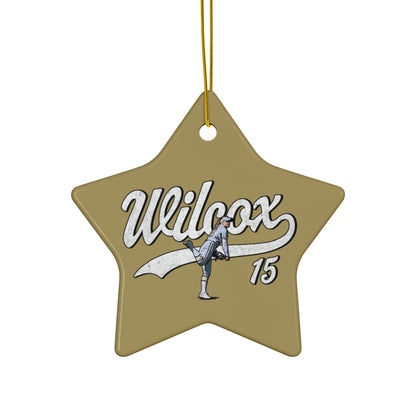 Izzy Wilcox Ceramic Ornament