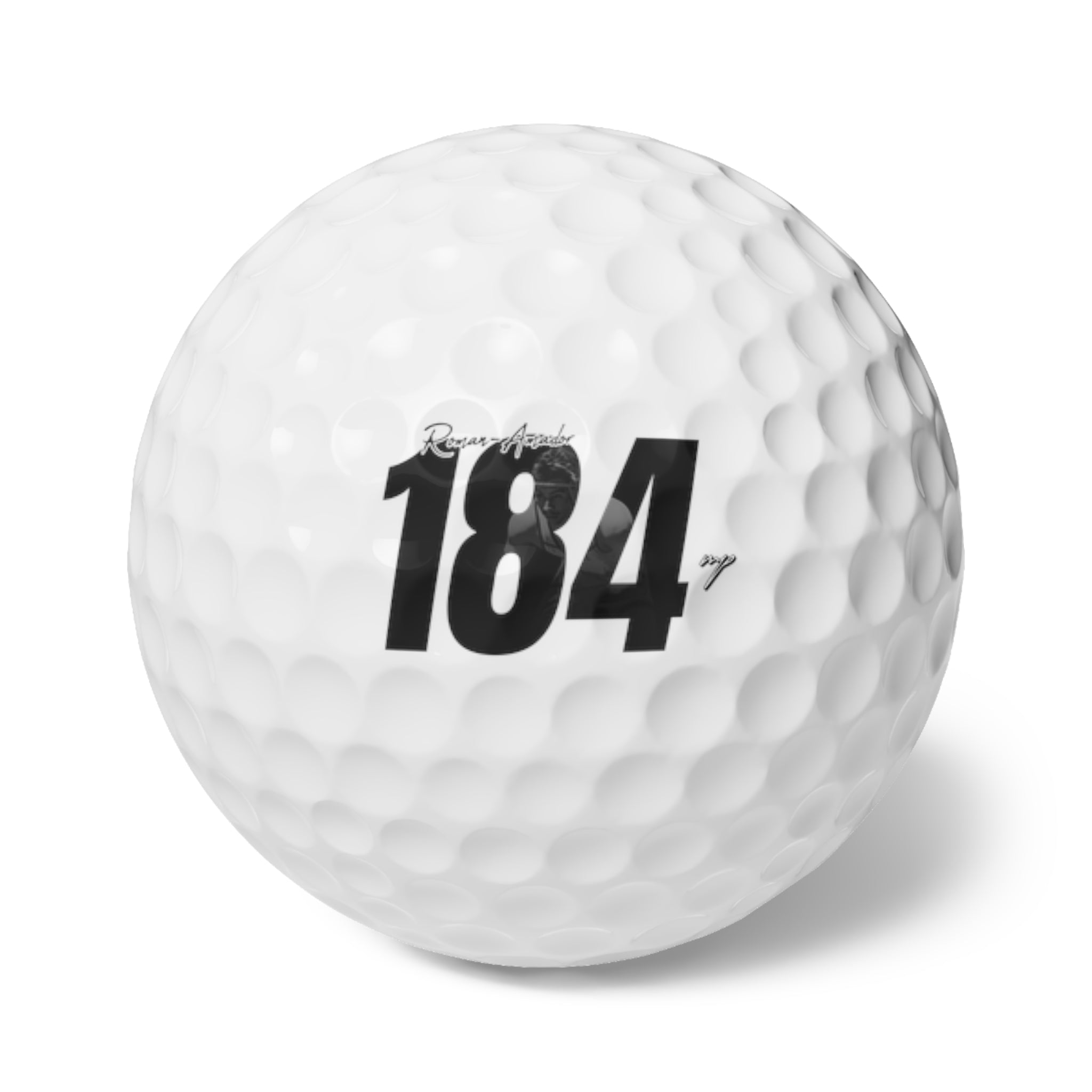 Rafael Roman-Amador Golf Balls, 6pc
