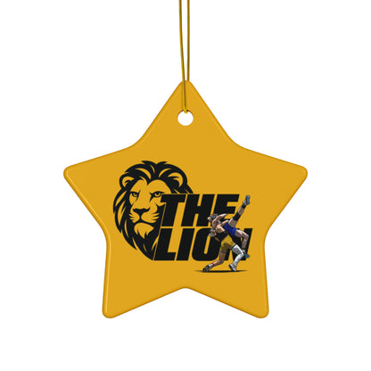 Zion Borge Ceramic Ornament