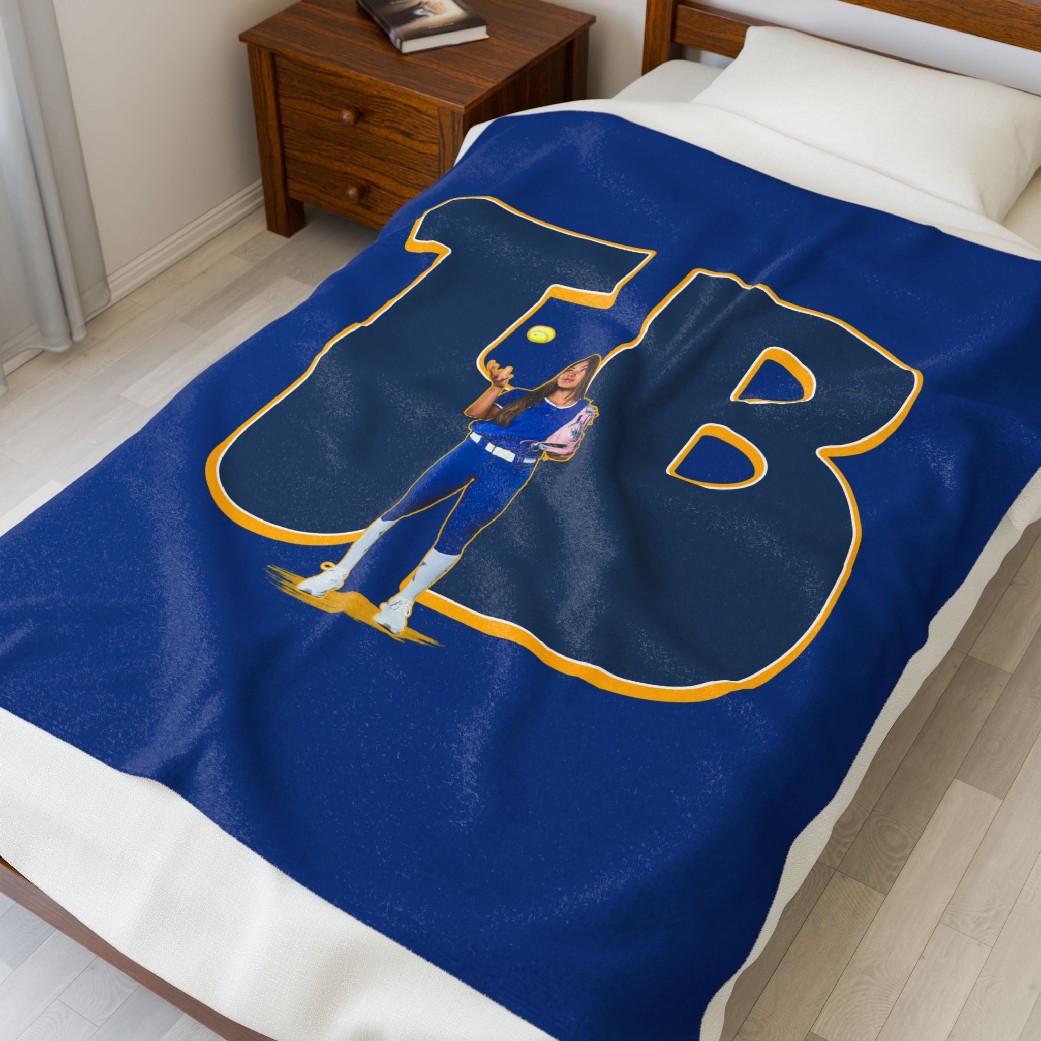 Tehya Banks Velveteen Plush Blanket