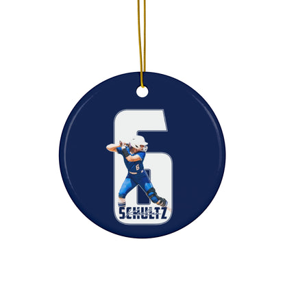 Kaelan Schultz Ceramic Ornament