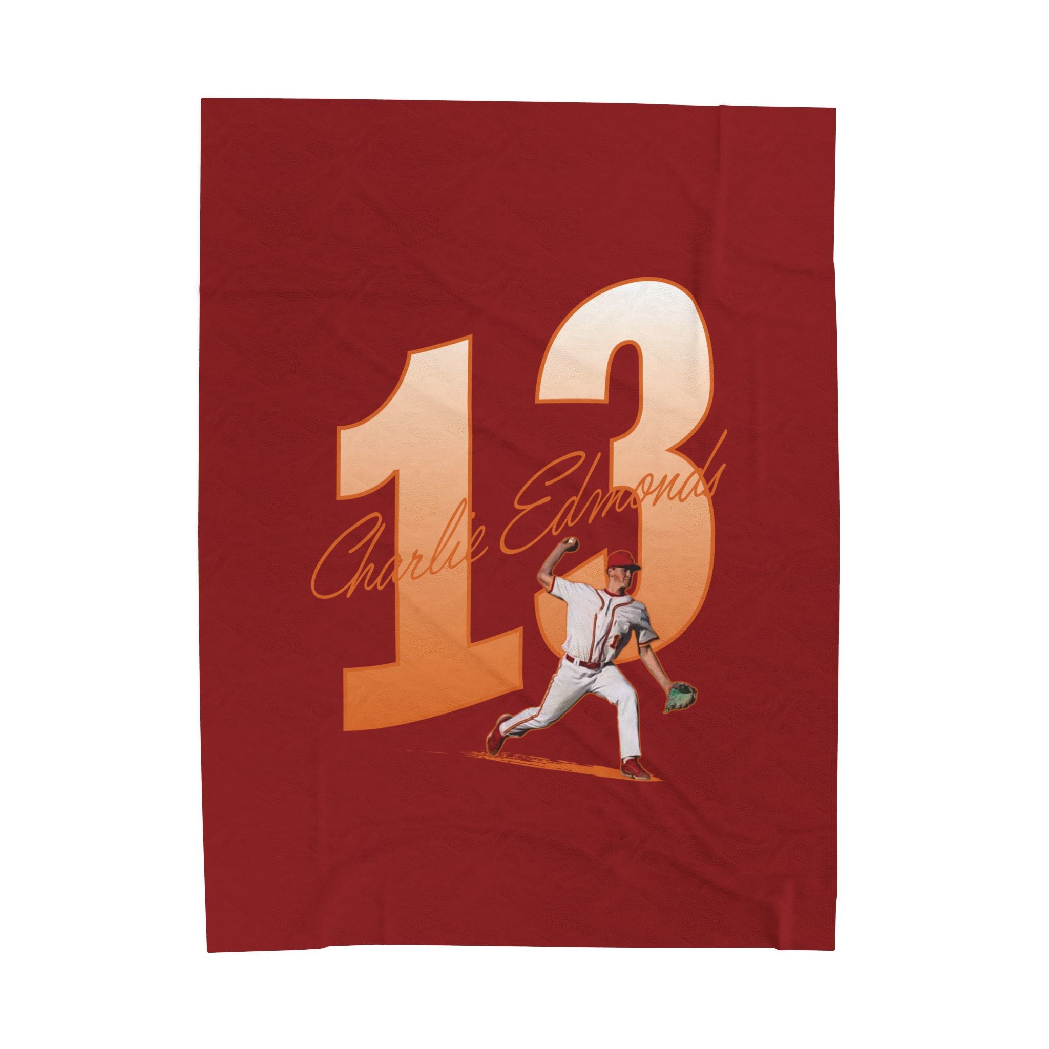Charlie Edmonds Velveteen Plush Blanket