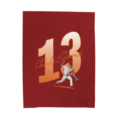 Charlie Edmonds Velveteen Plush Blanket