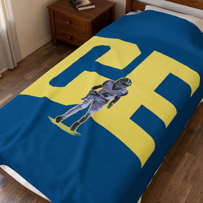 Caleb Edwards Velveteen Plush Blanket
