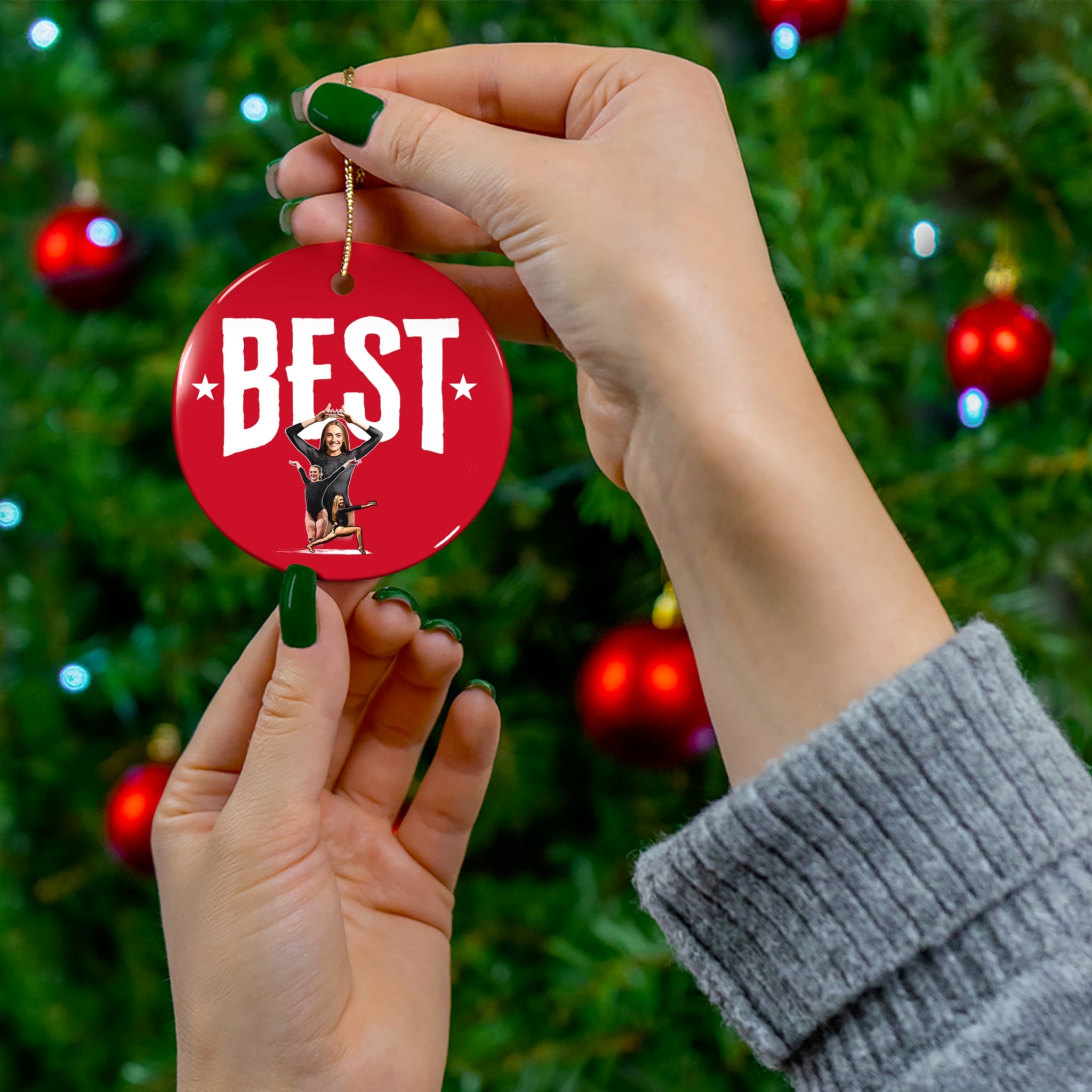 Hailey Best Ceramic Ornament