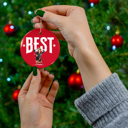 Hailey Best Ceramic Ornament