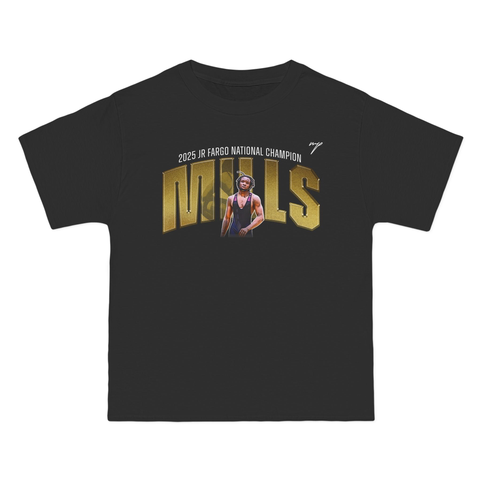 Antonio Mills 2025 Fargo National Champ Vintage Tee