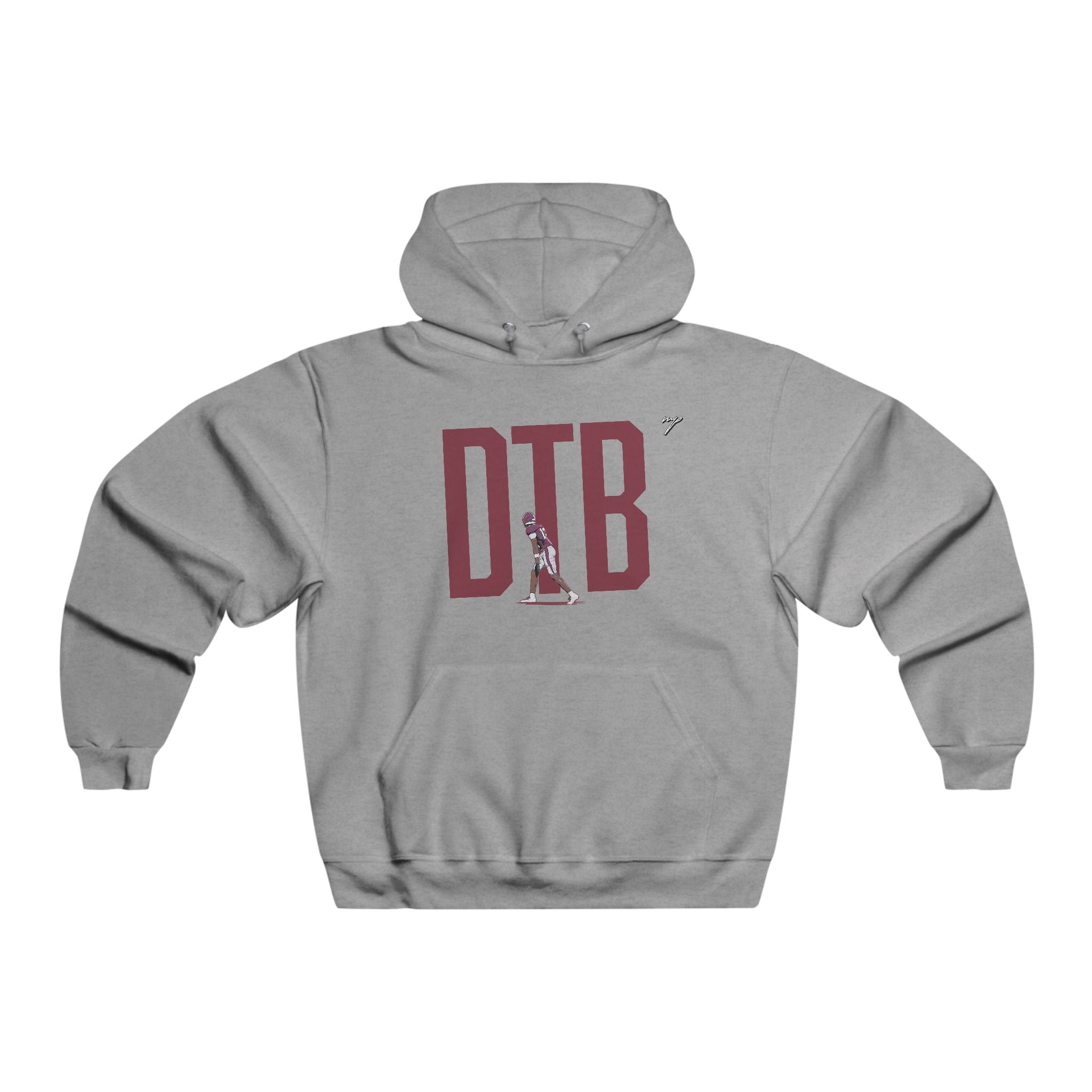 De'Traun Brown Vintage Hoodie