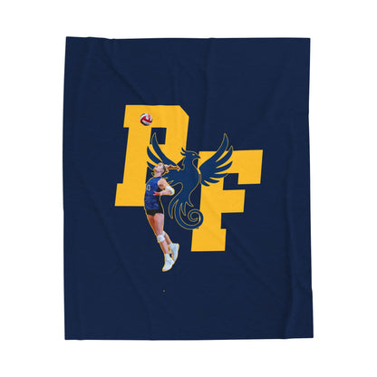 Phoenix Fogel Velveteen Plush Blanket