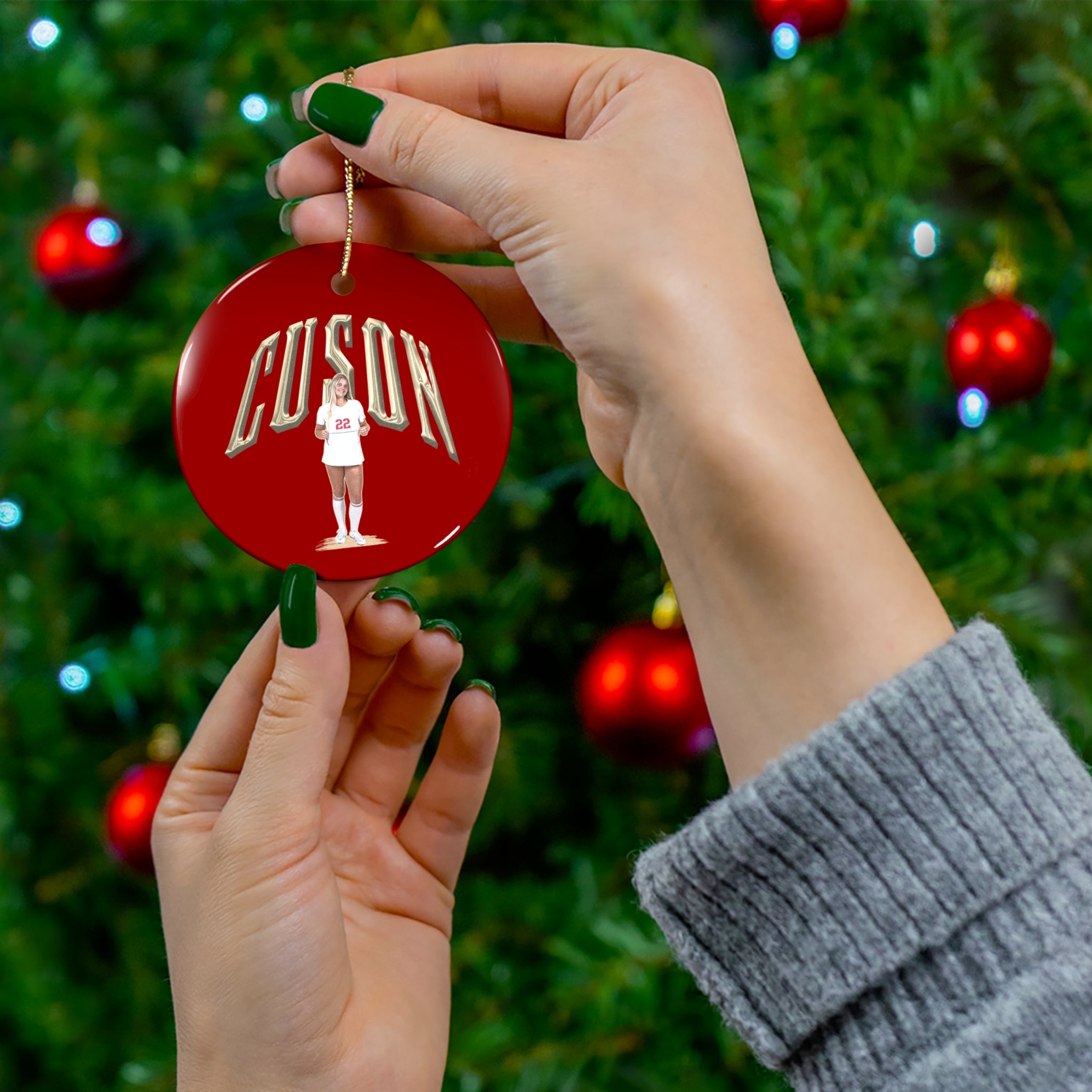 Lauren Cuson Ceramic Ornament