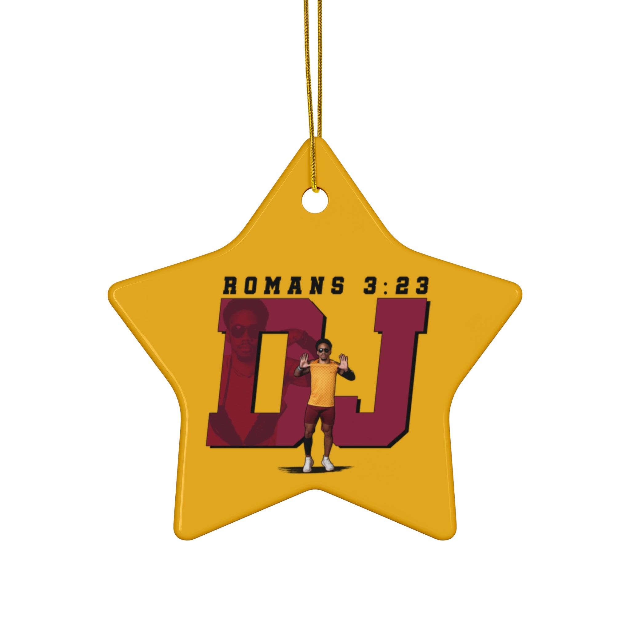 DJ Harrison Ceramic Ornament