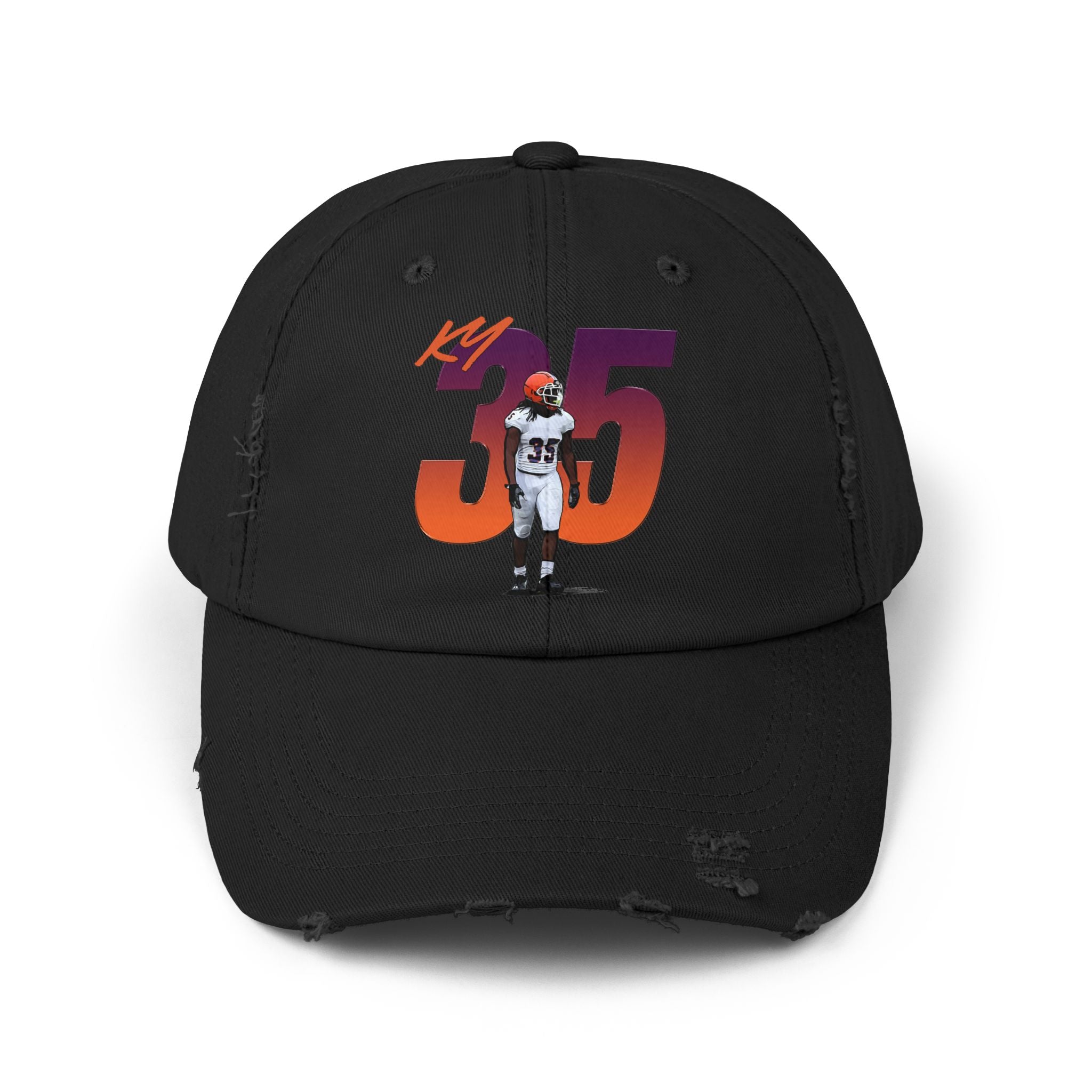 Kylan Wallace Distressed Dad Cap