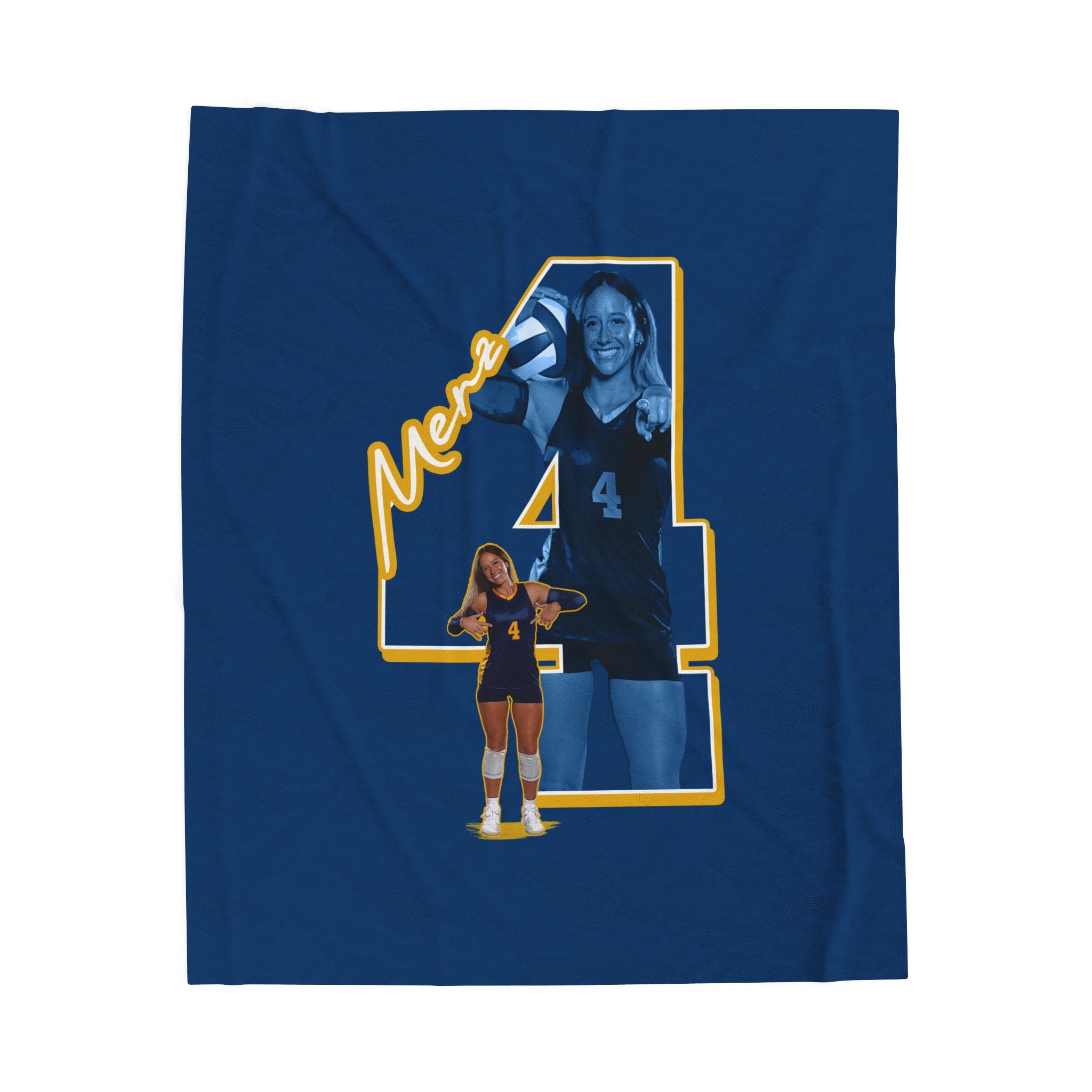 Mallory Merz Velveteen Plush Blanket