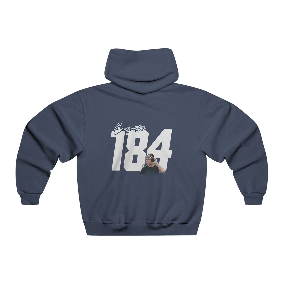 Clark Carpenter Vintage Hoodie (Front + Back)