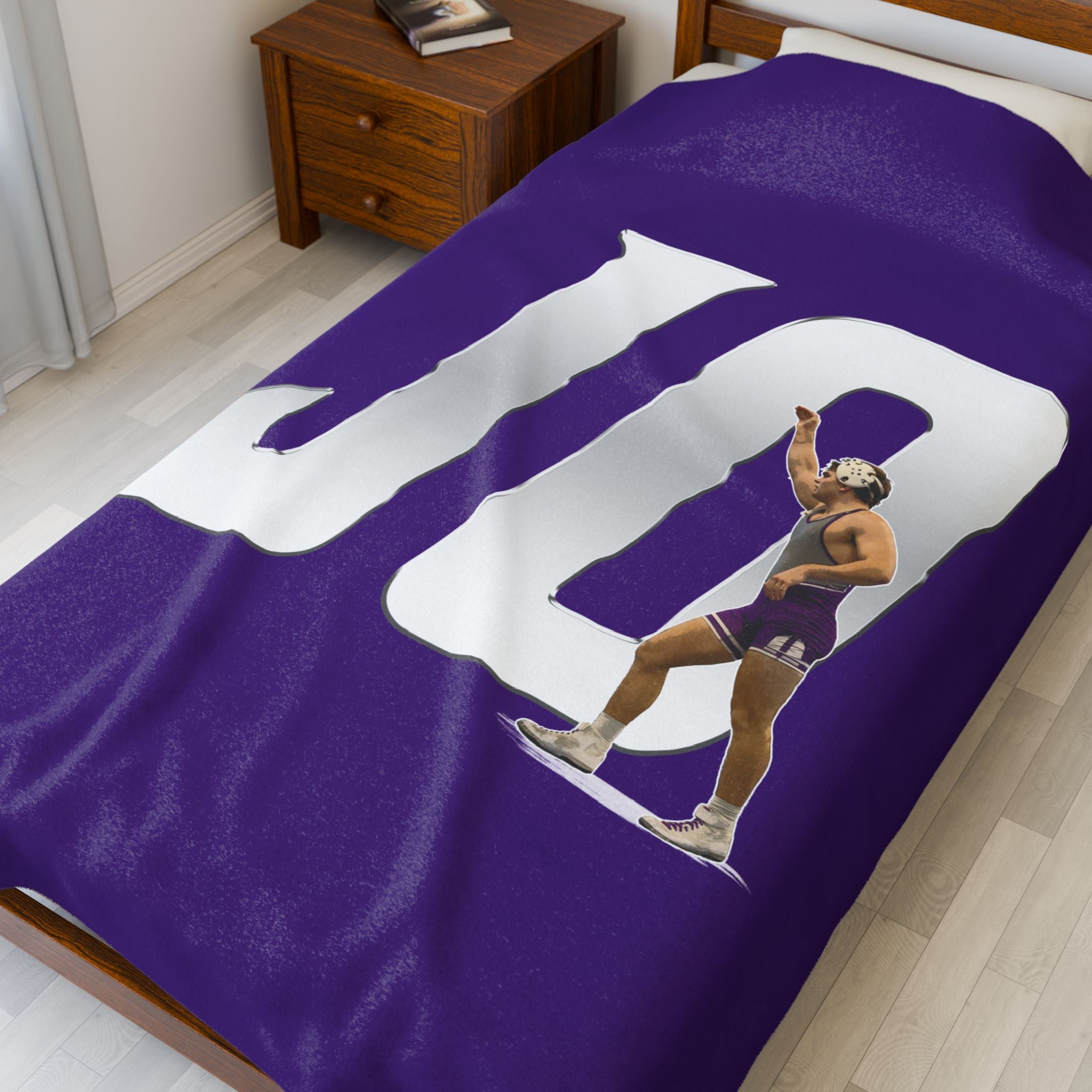Jack O'Connor Velveteen Plush Blanket