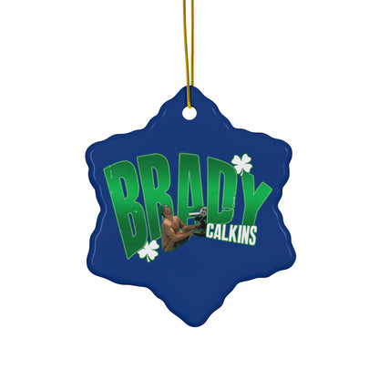 Brady Calkins Ceramic Ornament