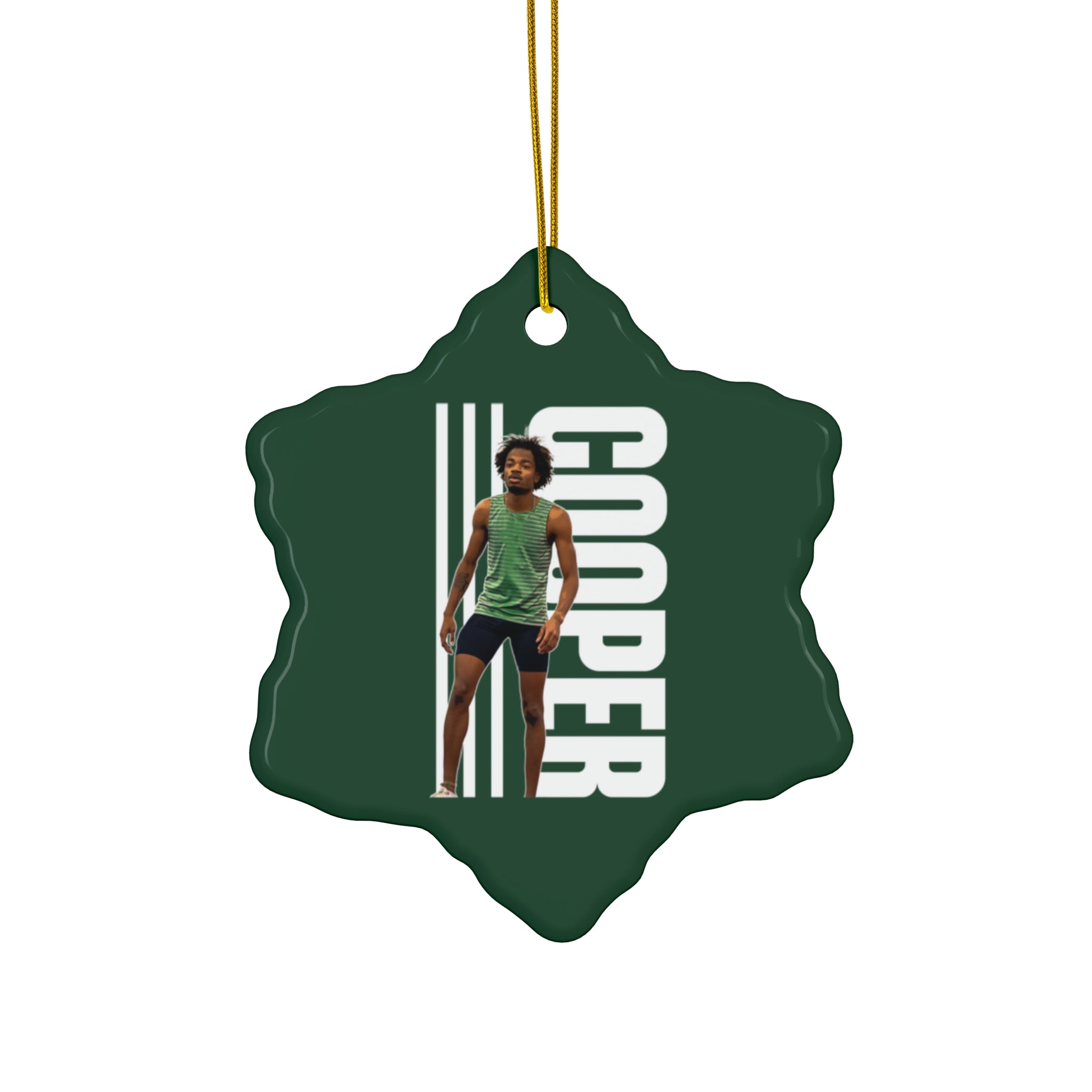 Ishan Cooper Ceramic Ornament