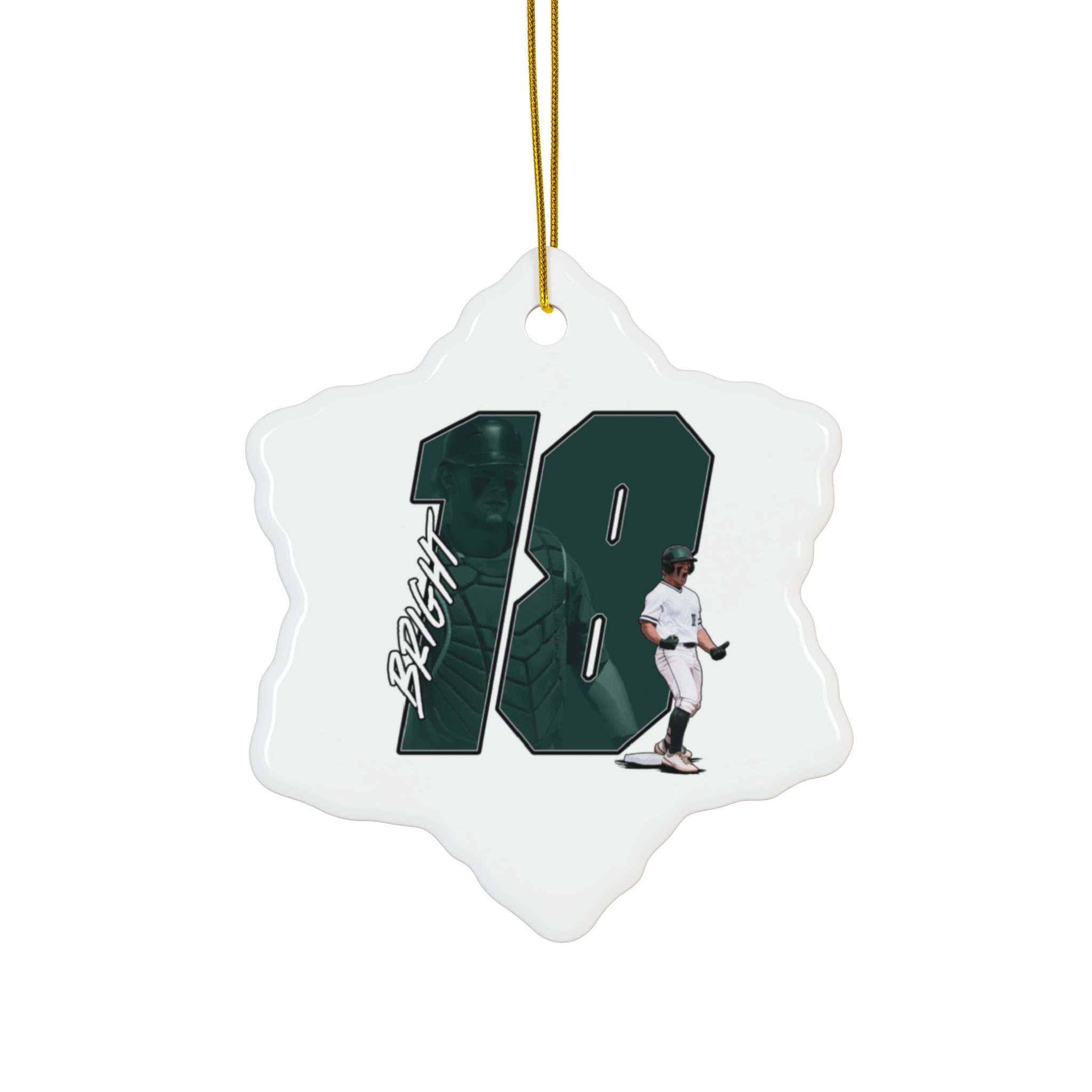 Noah Bright Ceramic Ornament