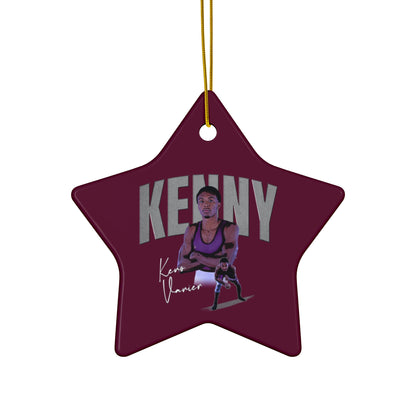 Keno Vanier Ceramic Ornament