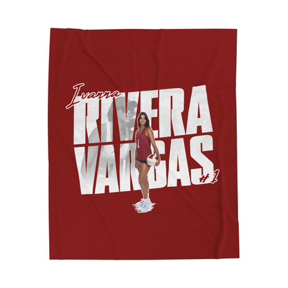 Ivanna Rivera Vargas Velveteen Plush Blanket