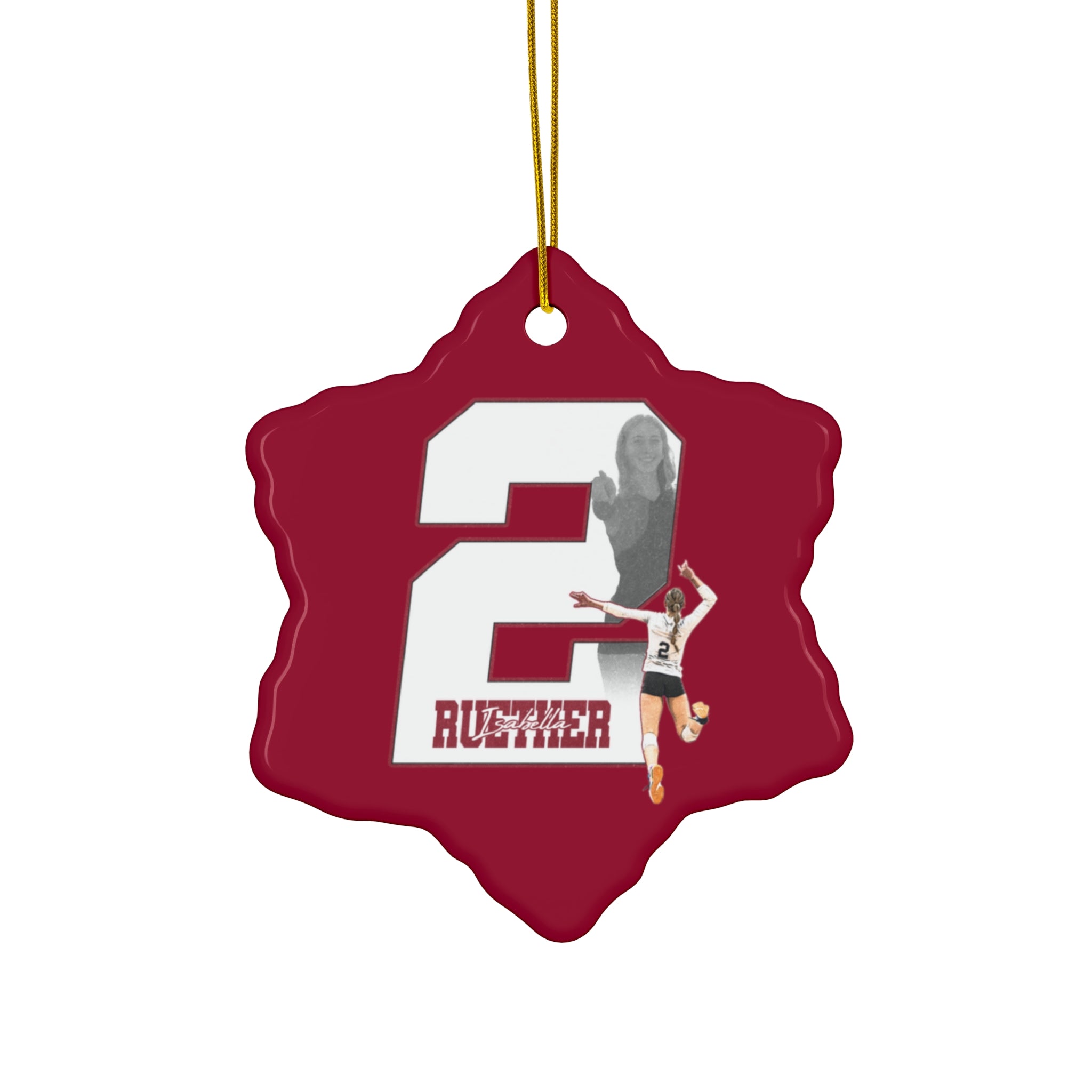 Isabella Ruether Ceramic Ornament