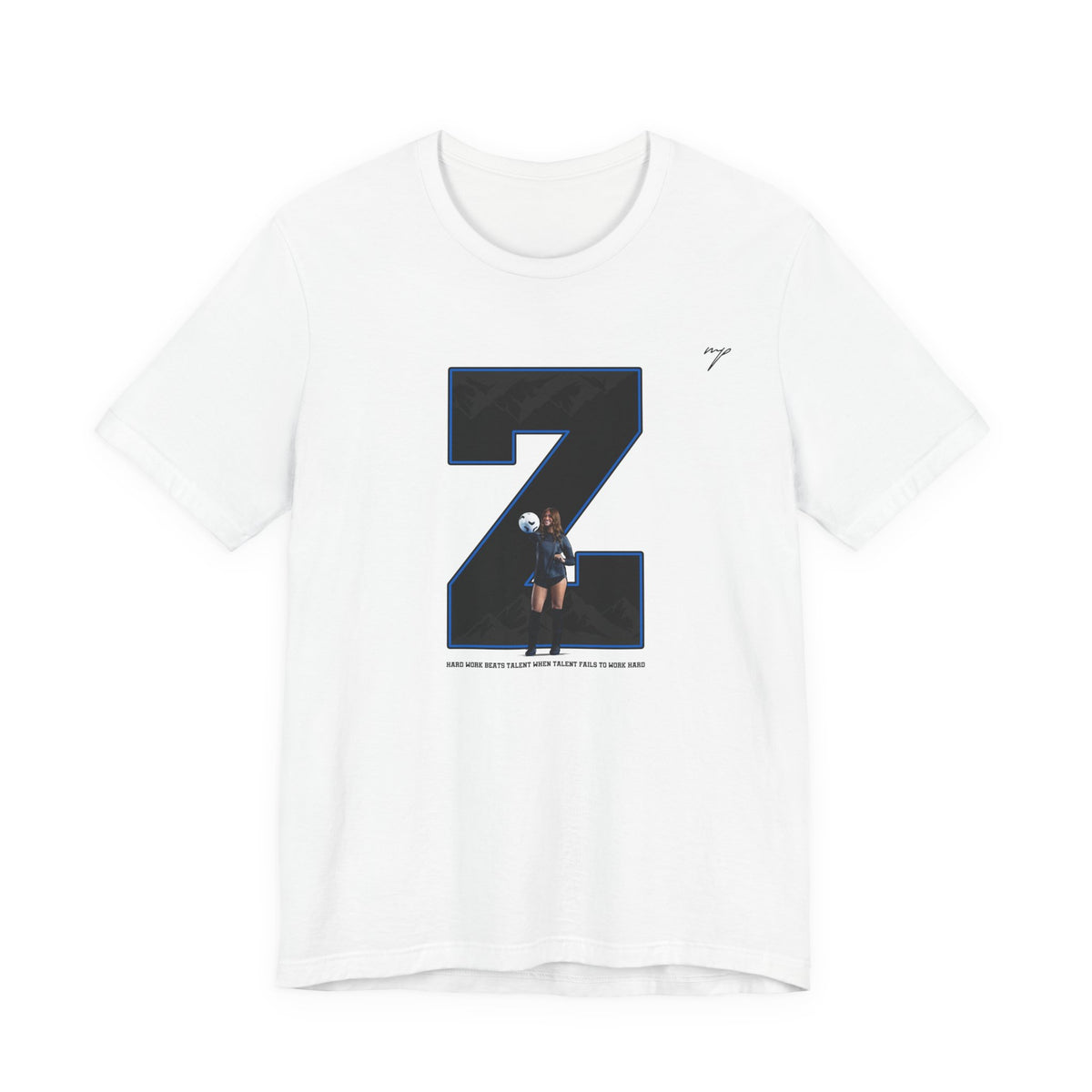 Zuri Gray Graphic Tee