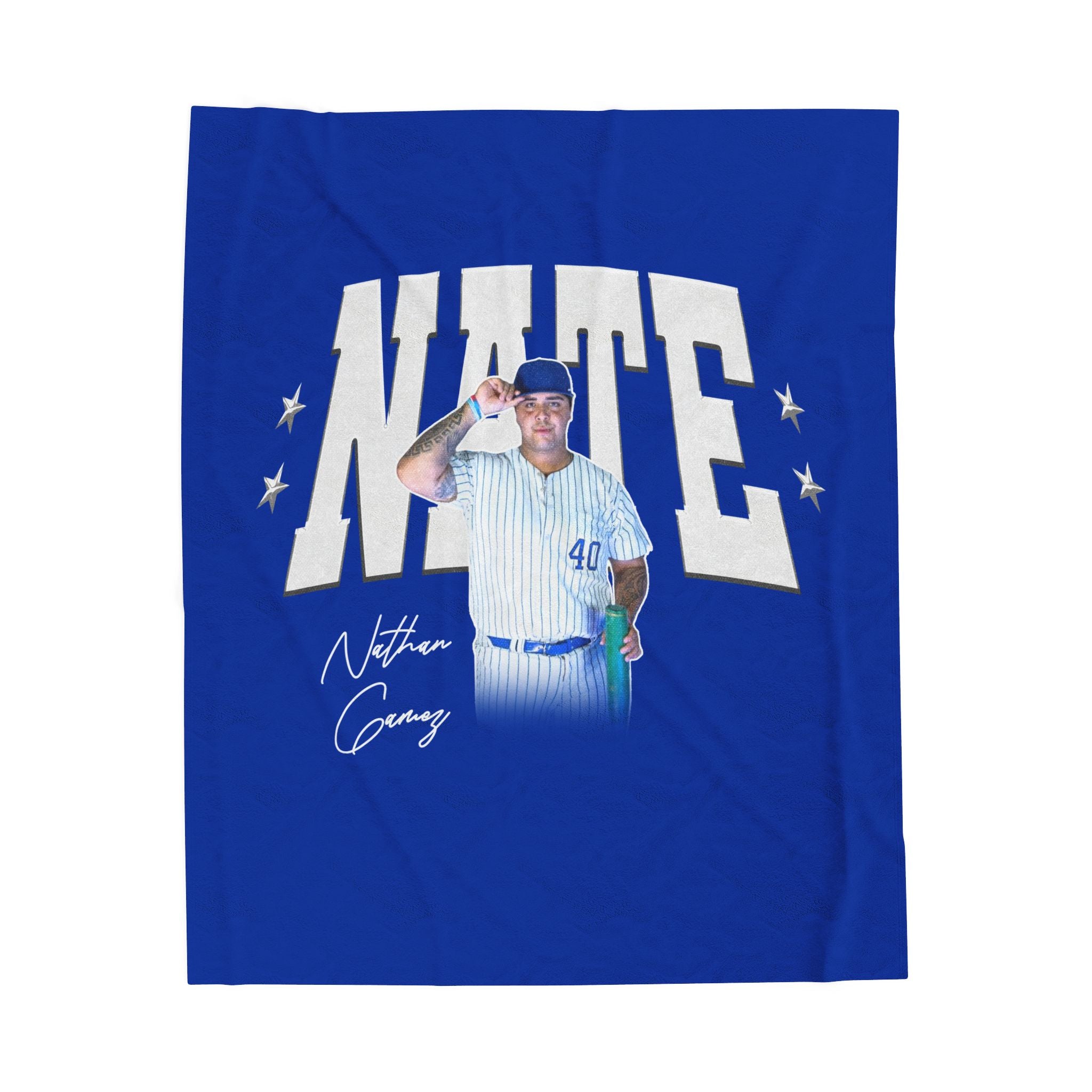 Nathan Gamez Velveteen Plush Blanket