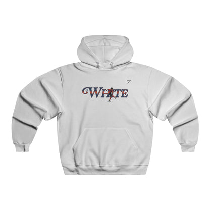 Dario White Vintage Hoodie