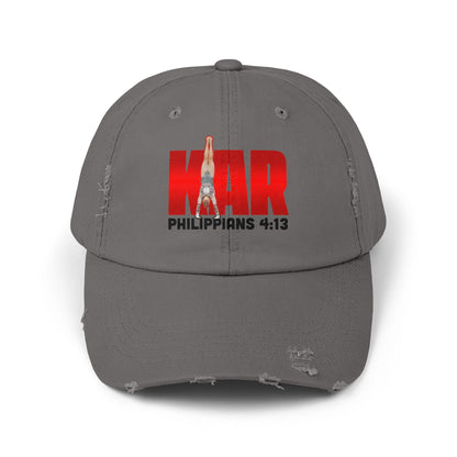 Karleigh Reutzel Distressed Dad Cap