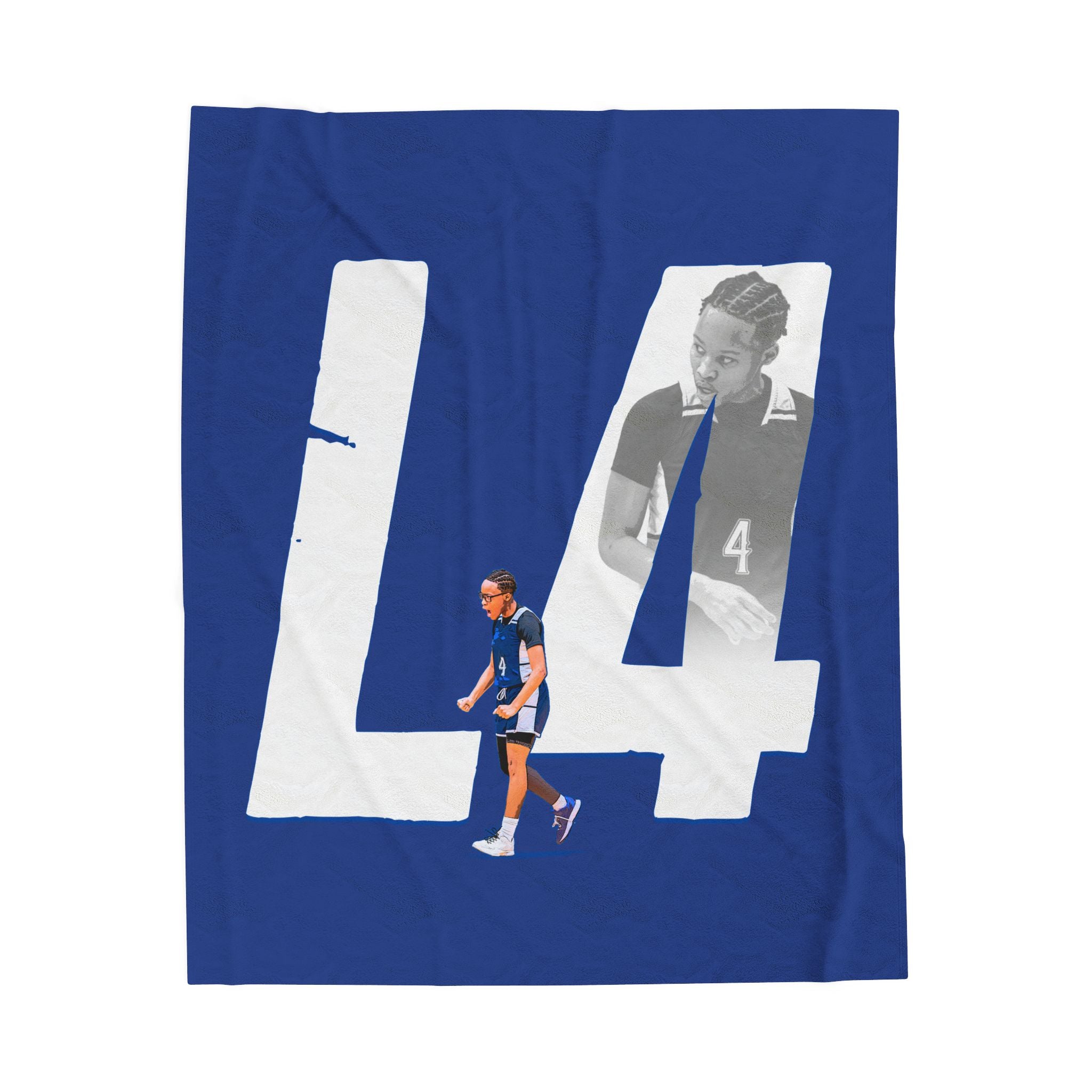 London Davis Velveteen Plush Blanket
