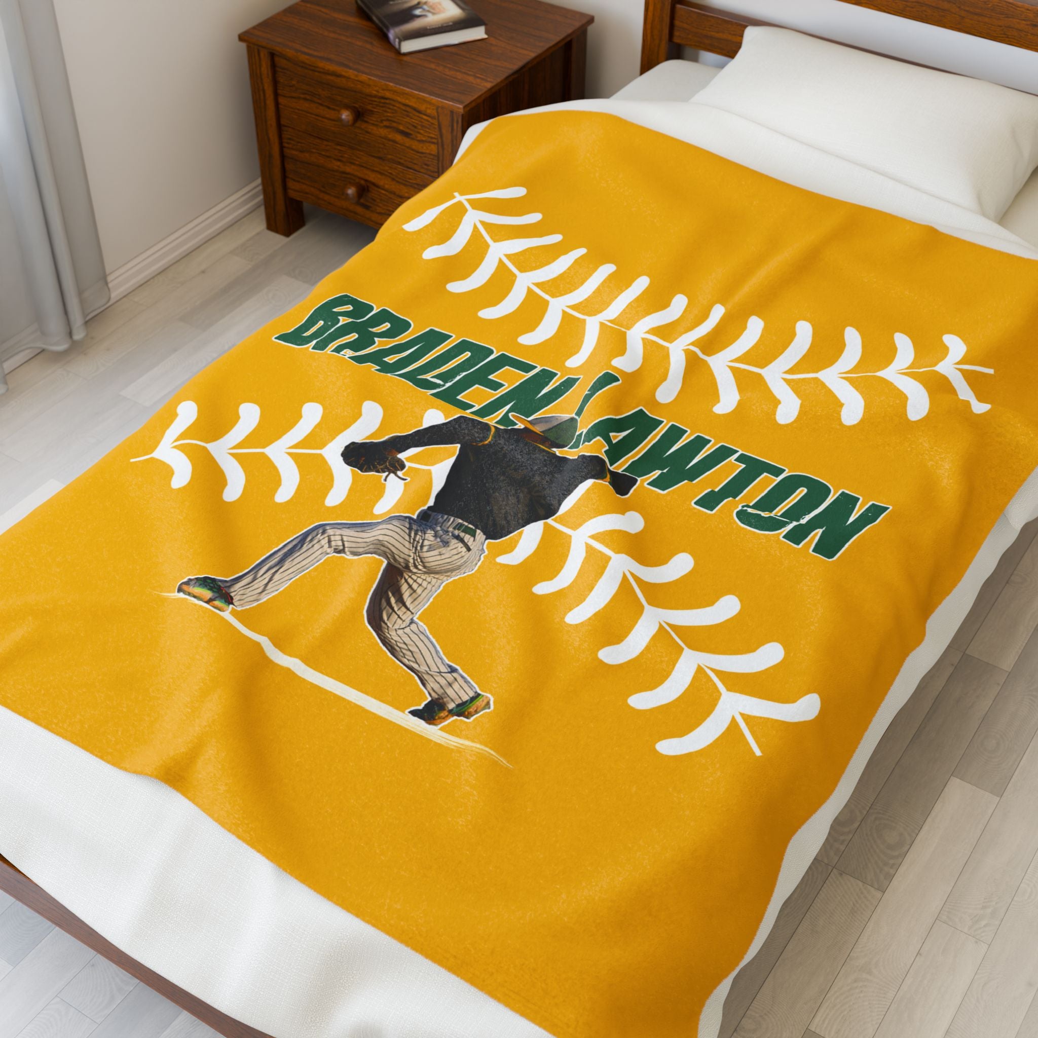 Braden Lawton Velveteen Plush Blanket