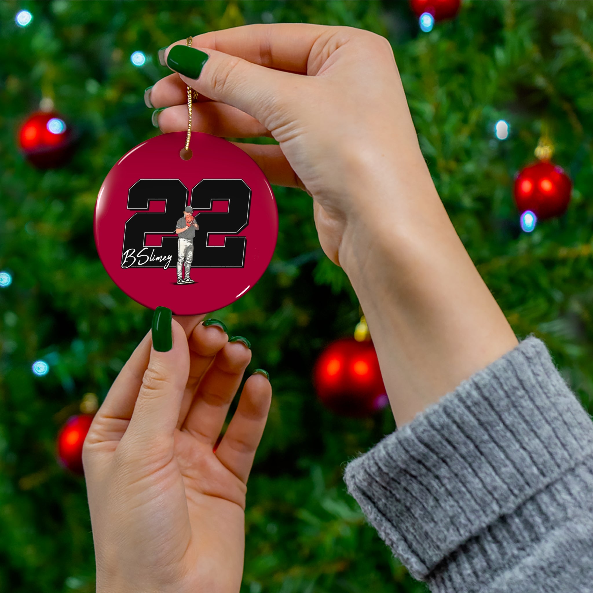 Bryce Herpolsheimer Ceramic Ornament