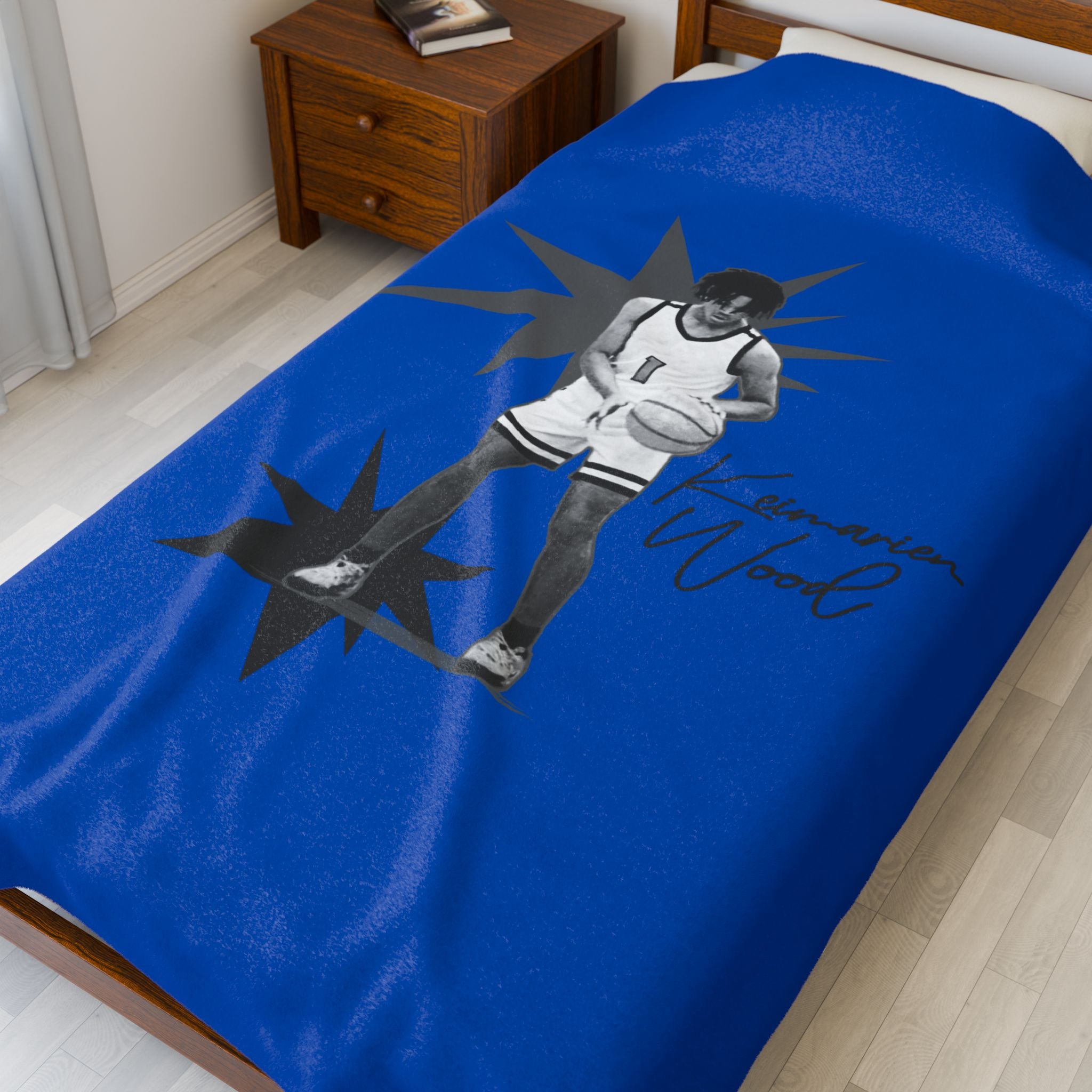Keimarien Wood Velveteen Plush Blanket
