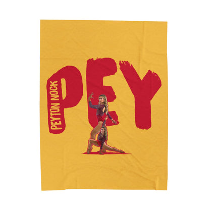 Peyton Nock Velveteen Plush Blanket