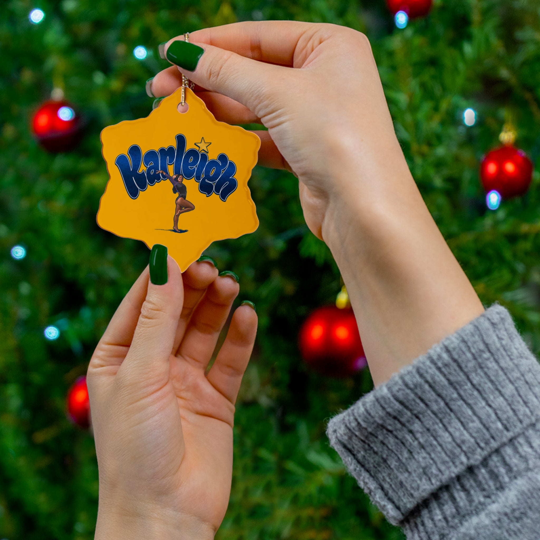 Karleigh DiCello Ceramic Ornament