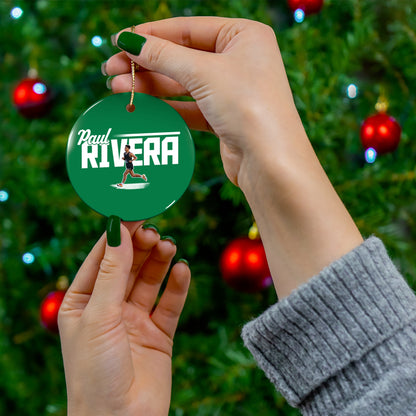 Paul Rivera Ceramic Ornament